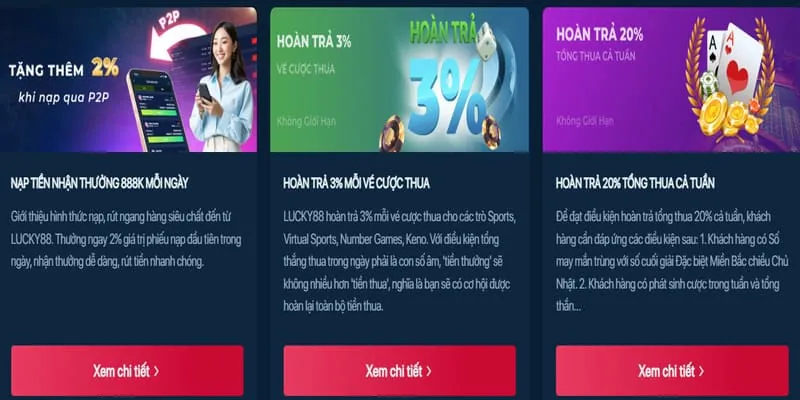 Sự kiện đặc biệt và giải đấu 888to55